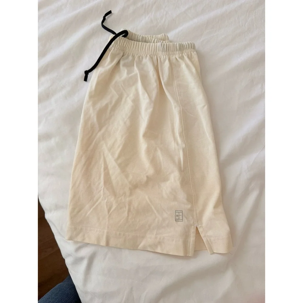 Vintage NIKE dri fit‎ challenge cream off white small skirt women's tennis golf